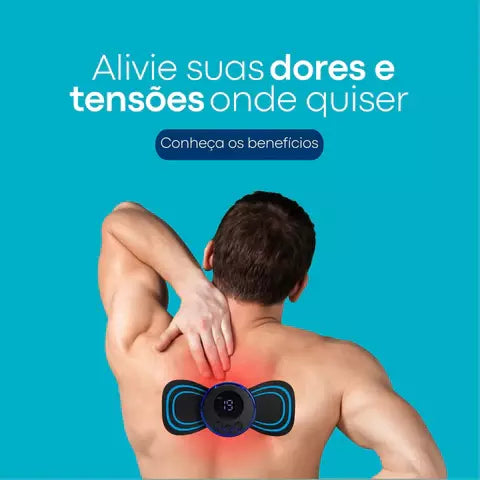 Massageador Elétrico Muscular Ortopédico e Terapêutico MaximRelax® - (Compre 1 Leve 2)